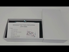 ওফথালমিক অপটিক্যাল টাইটানিয়াম ইউনিভার্সাল ট্রায়াল ফ্রেম নিয়মিত